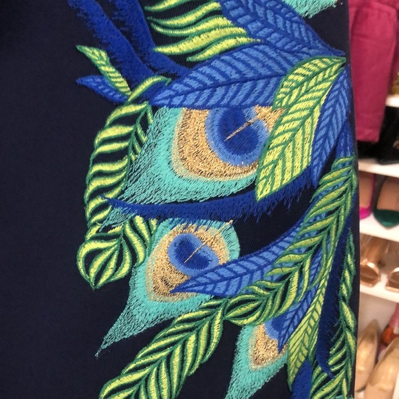 Lilly Pulitzer Navy Jamie Single Shoulder Dress NWT 0 - Picture 6 of 7